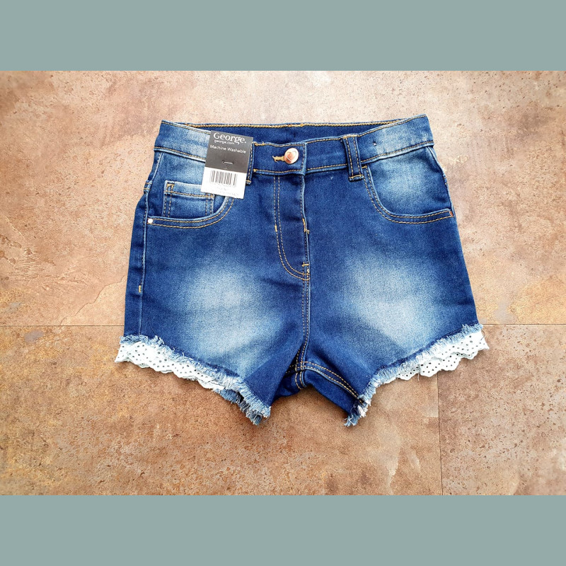 Ripped bermuda jean shorts store
